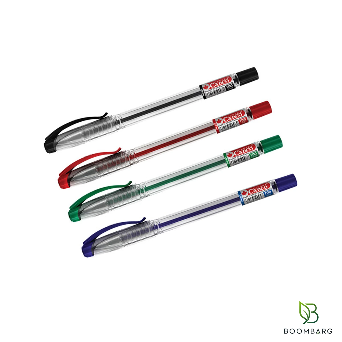 boombarg-canco-fino-bp101-main-1 خودکار کنکو مدل FINO نوک 1 میلیمتر در چهار رنگ آبی، مشکی، قرمز و سبز - بومبرگ