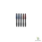 خودکار ژله‌ای سی کلاس مدل Wave نوک 0.7 میلی‌متر در رنگ‌های آبی، مشکی و قرمز - بومبرگ