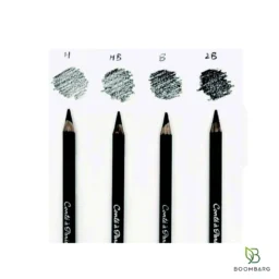 مداد زغالی کنته پاریس Charcoal 728 در درجات H، HB، B و 2B - بومبرگ