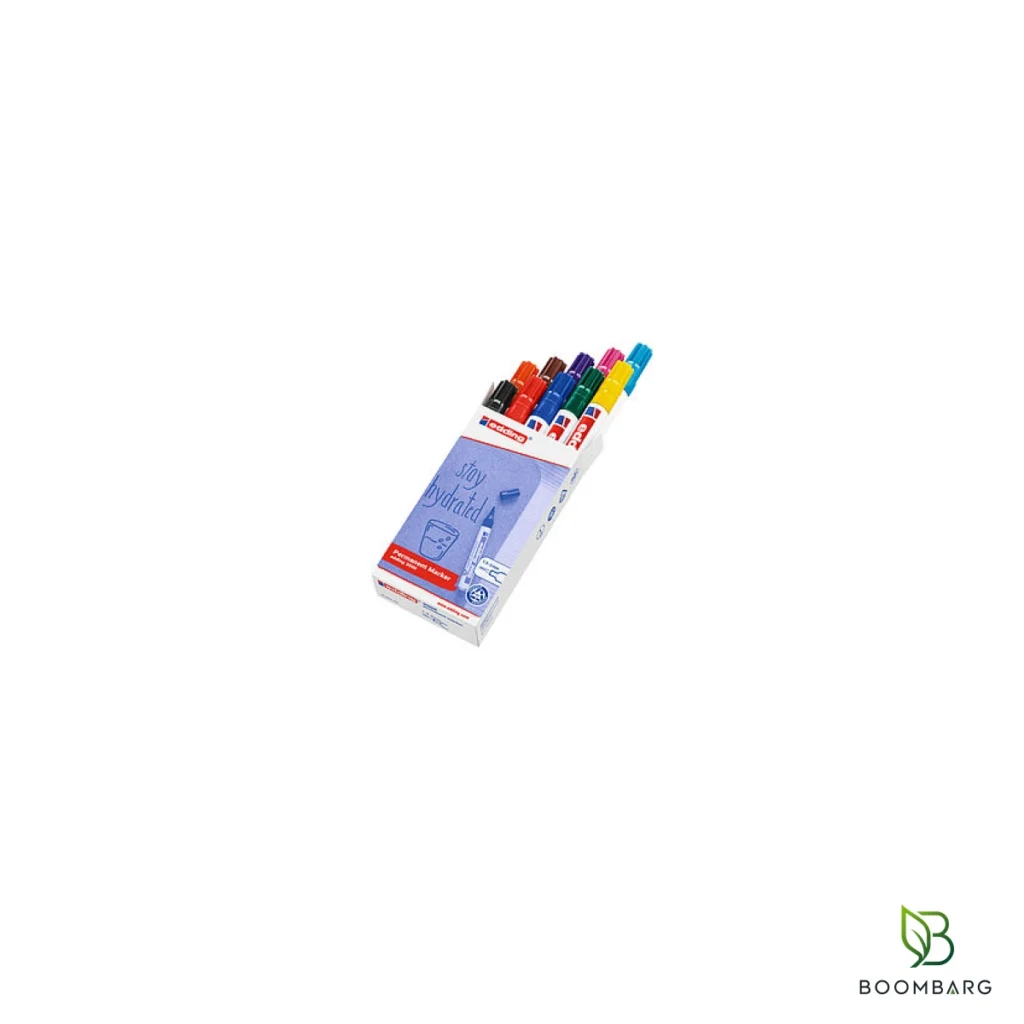 ماژیک پرمننت ادینگ 3000 نوک گرد 1.5 تا 3 میلی‌متر در ده رنگ