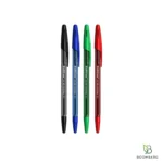 خودکار اریک کراوزه مدل R-301 Stick&Grip Original 0.7 نوک 0.7 میلی‌متر در چهار رنگ آبی، مشکی، قرمز و سبز - بومبرگ