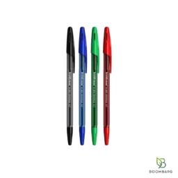 خودکار اریک کراوزه مدل R-301 Stick&Grip Original 0.7 نوک 0.7 میلی‌متر در چهار رنگ آبی، مشکی، قرمز و سبز - بومبرگ