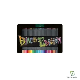 مداد رنگی 36 رنگ فابر کاستل Black Edition کد 116437 جعبه فلزی - بومبرگ