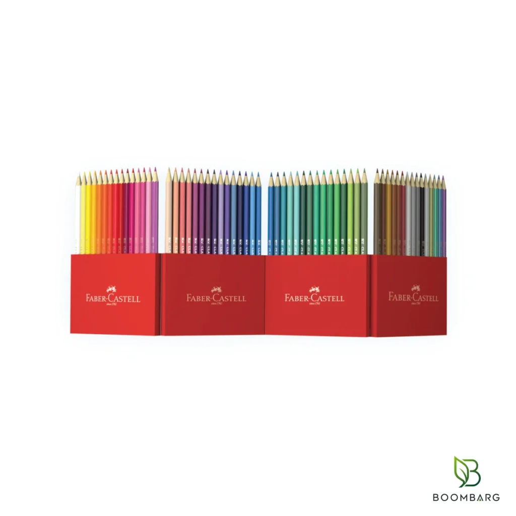 مداد رنگی 60 رنگ فابر کاستل Classic Colour کد 111260 جعبه مقوایی - بومبرگ