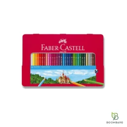 مداد رنگی 36 رنگ فابر کاستل Classic Colour کد 115886 جعبه فلزی - بومبرگ