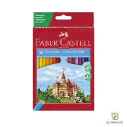 مداد رنگی 36 رنگ فابر کاستل Classic Colour کد 120136 جعبه مقوایی - بومبرگ