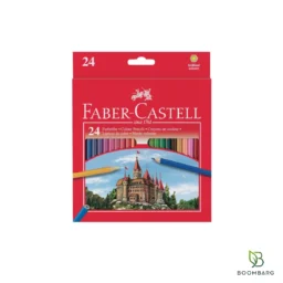مداد رنگی 24 رنگ فابر کاستل Classic Colour جعبه مقوایی - بومبرگ