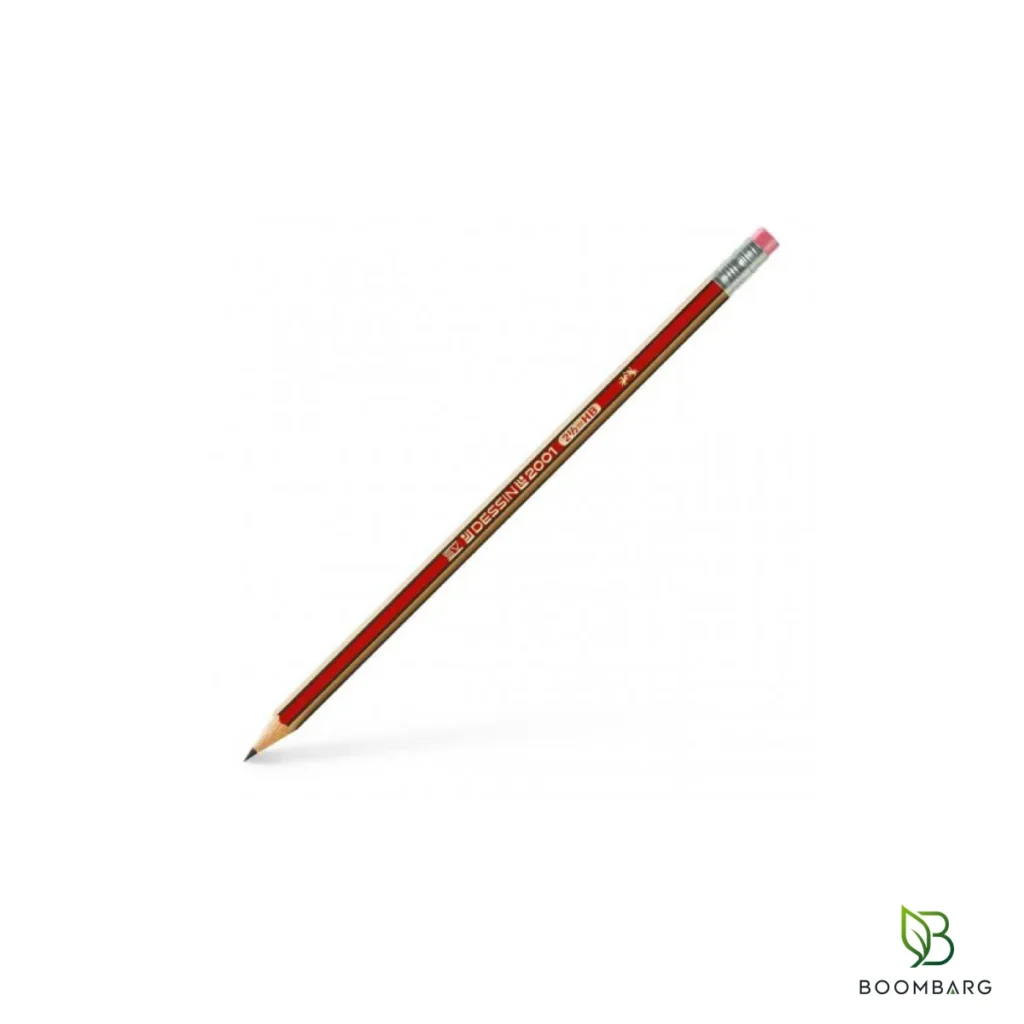 مداد پاک‌کن‌دار فابر کاستل مدل Dessin 2001 Eraser - بومبرگ