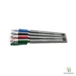 خودکار فابر کاستل مدل SpeedX نوک 0.7 میلی‌متر در چهار رنگ آبی، مشکی، قرمز و سبز - بومبرگ
