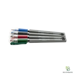 خودکار فابر کاستل مدل SpeedX نوک 0.7 میلی‌متر در چهار رنگ آبی، مشکی، قرمز و سبز - بومبرگ