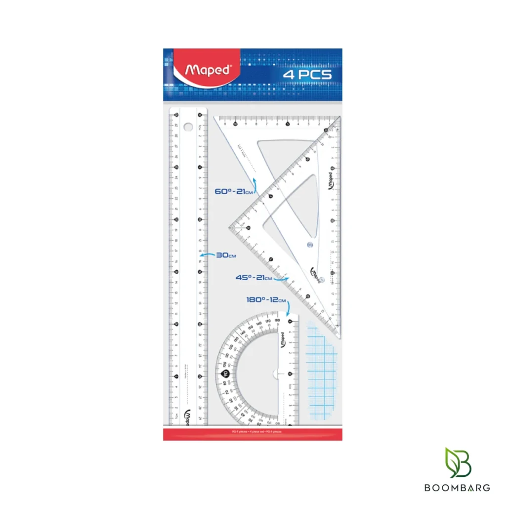 ست هندسی 4 تکه مپد مدل Essentials کد 242830 - بومبرگ