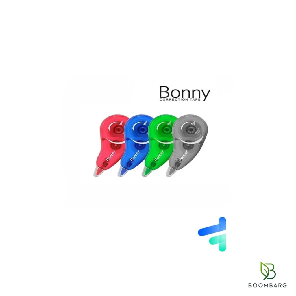 غلط‌گیر نواری پنتر مدل Bonny CT-101 در چهار رنگ آبی، خاکستری، سبز و صورتی - بومبرگ