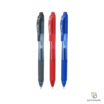 روان نویس ژله‌ای پنتل EnerGel-X مدل BL107 نوک 0.7 میلی‌متر در رنگ‌های آبی، قرمز و مشکی - بومبرگ