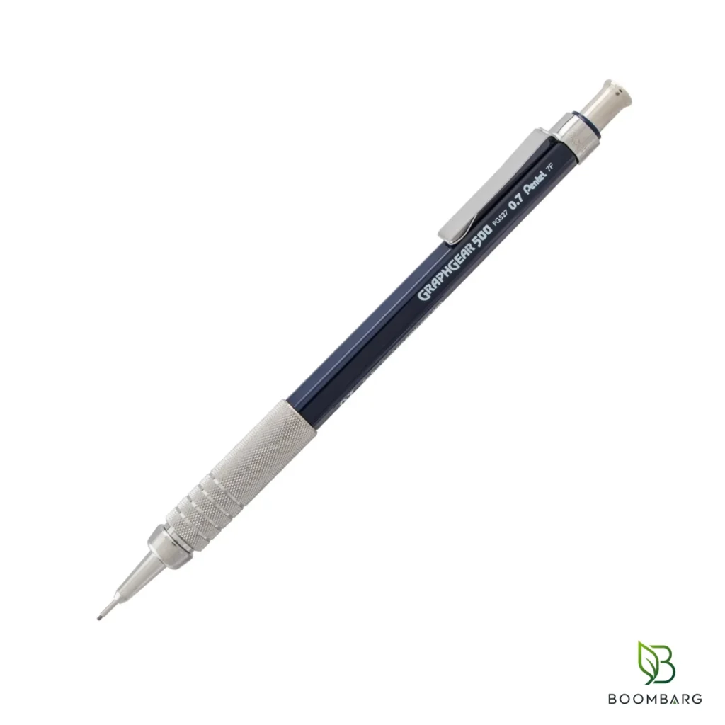 مداد نوکی پنتل مدل GraphGear 500 نوک 0.7 میلی‌متر رنگ آبی - بومبرگ