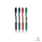 روان نویس ژله‌ای پایلوت G-2 نوک 0.5 میلی‌متر در چهار رنگ مشکی، آبی، قرمز و سبز - بومبرگ