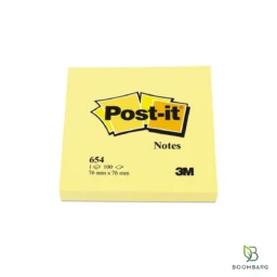 استیک نوت Post-it مدل 654 زرد 76×76 میلی‌متر 100 برگ - بومبرگ