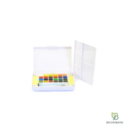 آبرنگ 24 رنگ ساکورا Koi Pocket Field Sketch Box مدل XNCW-24N - بومبرگ