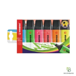 ماژیک هایلایتر استابیلو BOSS ORIGINAL بسته 6 رنگ - بومبرگ