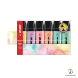ماژیک هایلایتر استابیلو BOSS ORIGINAL Pastel مجموعه 6 رنگ