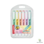 ماژیک هایلایتر استابیلو swing cool Pastel مجموعه 6 رنگ