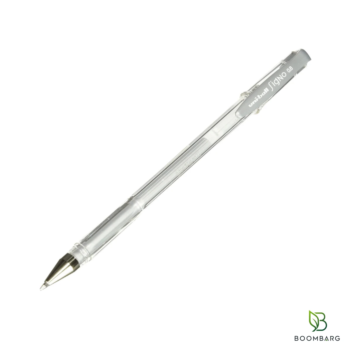 boombarg-uni-ball-signo-um100-silver-08 رواننویس یونیبال Signo UM-100 نقرهای نوک 0.8 میلیمتر - بومبرگ
