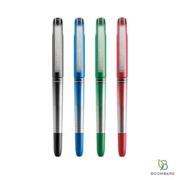 روان نویس یونی‌بال Eye Needle مدل UB-185 نوک 0.5 میلی‌متر در چهار رنگ مشکی، آبی، قرمز و سبز - بومبرگ