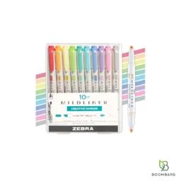 ماژیک هایلایتر زبرا Mildliner دو سر در رنگ‌های متنوع